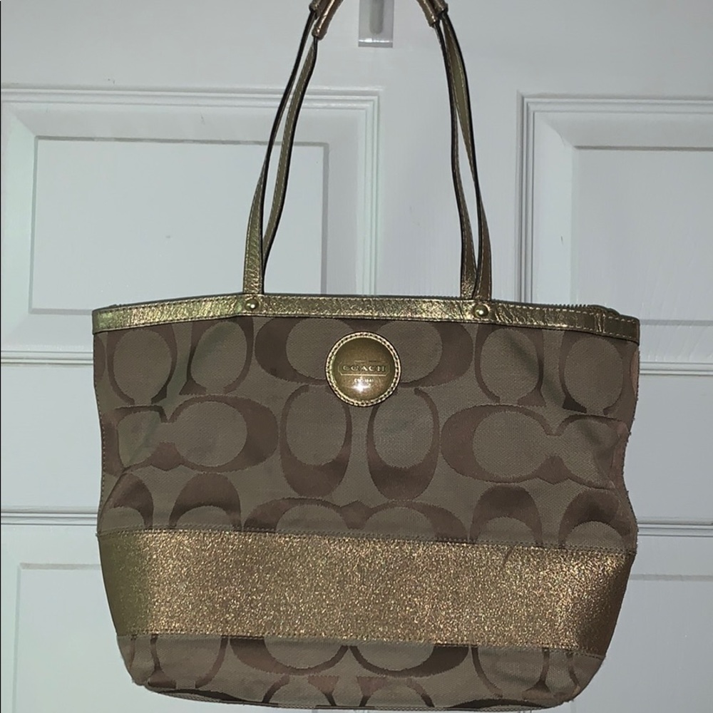 Authentic coach purse